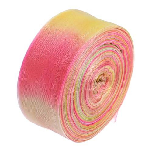 Healeved Dekoband Buntes Kunststoffband Fleckenband Chiffon Ausgefranstes Band Stickerei Organzaband Fransen Samtband Drahtgeflecht Zum Basteln Bandständer Organzabänder Healeved Dekoband Buntes Kunststoffband Fleckenband Chiffon Ausgefranstes Band Stickerei Organzaband Fransen Samtband Drahtgeflecht Zum Basteln Bandständer Organzabänder von Healeved