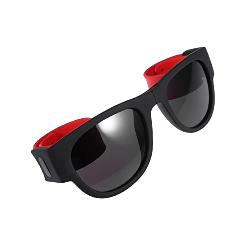 Healeved Faltbare Rote Sonnenbrille mit Stylischem Design Leichte Partybrille für Halloween Geburtstagsfeiern und Festliche Anlässe Praktischer Aufbewahrungstasche und Reinigungstuch Healeved Faltbare Rote Sonnenbrille mit Stylischem Design Leichte Partybrille für Halloween Geburtstagsfeiern und Festliche Anlässe Praktischer Aufbewahrungstasche und Reinigungstuch von Healeved