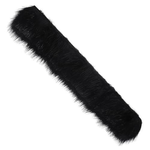 Healeved Faux Fur Ribbon Kunstpelzband Schwarz Flauschiges Fellimitat für Mantel Deko Handwerk Hüte Schuhe Taschen DIY Kostüm Zubehör Healeved Faux Fur Ribbon Kunstpelzband Schwarz Flauschiges Fellimitat für Mantel Deko Handwerk Hüte Schuhe Taschen DIY Kostüm Zubehör von Healeved