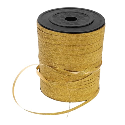 Healeved Gold Curling Ribbon für Bastelarbeiten Hochzeiten und Feierlichkeiten Yards Holografisches Geschenkband für Dekoration Ballons und DIY Projekte Healeved Gold Curling Ribbon für Bastelarbeiten Hochzeiten und Feierlichkeiten Yards Holografisches Geschenkband für Dekoration Ballons und DIY Projekte von Healeved