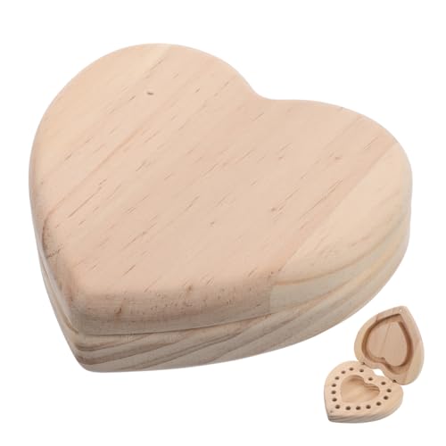 Healeved Herzförmige Holzbox für Ätherische Öle Ätherische Holzhalter für Aromatherapie Schützt und Bewahrt die Ölqualität für Duftölen Healeved Herzförmige Holzbox für Ätherische Öle Ätherische Holzhalter für Aromatherapie Schützt und Bewahrt die Ölqualität für Duftölen von Healeved