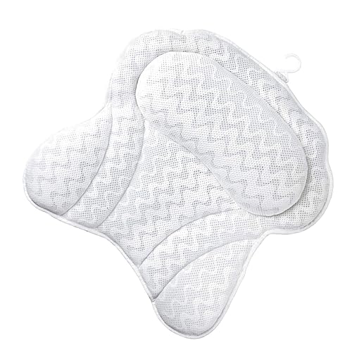 Healeved Kopfkissen Für Badewanne Wannenkissen Aus Netzstoff Mit Saugnapf Badekissen Für Kopf Und Nackenstütze Badewannenkissen Für Spa Und Bad Healeved Kopfkissen Für Badewanne Wannenkissen Aus Netzstoff Mit Saugnapf Badekissen Für Kopf Und Nackenstütze Badewannenkissen Für Spa Und Bad von Healeved