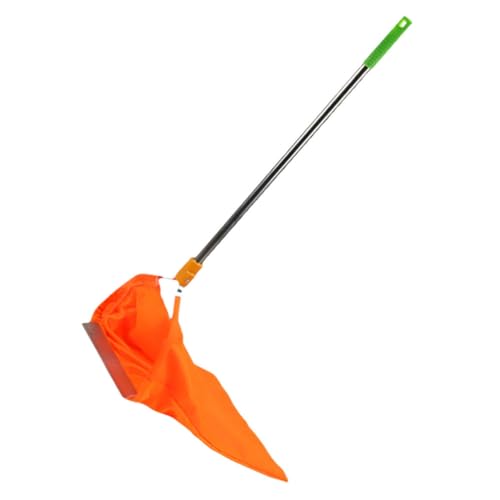 Healeved Mülltasche, Müllbeutel, Müllbeutel, für den Außenbereich, aufrecht, Kehrschaufel, kommerzielle Kehrschaufel, Mülltonne, Greifer, Mülleimer, Edelstahlstange von Healeved