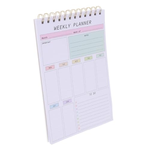 Healeved Notizbuch Notizblock Planer To Do Pad Stahldraht Healeved Notizbuch Notizblock Planer To Do Pad Stahldraht von Healeved
