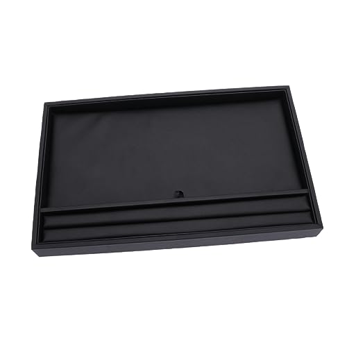 Healeved PU Schmuck Tablett Organizer für Halsketten Ringe Anhänger Stilvolles Schmuckdisplay für Schminktisch Aufbewahrung Langlebiges Juwelier Display Healeved PU Schmuck Tablett Organizer für Halsketten Ringe Anhänger Stilvolles Schmuckdisplay für Schminktisch Aufbewahrung Langlebiges Juwelier Display von Healeved