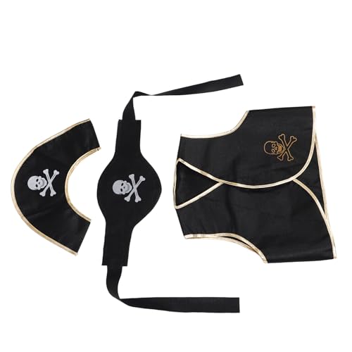 Healeved Piratenkostüm Herren mit Piratenhut und Gürtel Komfortables Captain Kostüm für Lange Nutzung Auffälliges Design Einfache Handhabung für Party und Rollenspiel Healeved Piratenkostüm Herren mit Piratenhut und Gürtel Komfortables Captain Kostüm für Lange Nutzung Auffälliges Design Einfache Handhabung für Party und Rollenspiel von Healeved