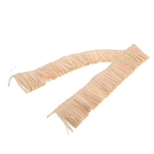 Healeved Quasten Natürlichem Bastgras für DIY Projekte Handgefertigte Quasten für Rock Taschenaccessoires für Hochzeiten Kreative Dekorationen Einzigartiges von Healeved