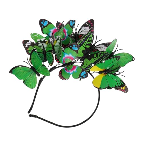 Healeved Schmetterlings Fascinator Hut für Hochzeiten Braut Haaraccessoire Romantisches Leichtes Design für Teepartys und Festivals Handgefertigter Healeved Schmetterlings Fascinator Hut für Hochzeiten Braut Haaraccessoire Romantisches Leichtes Design für Teepartys und Festivals Handgefertigter von Healeved