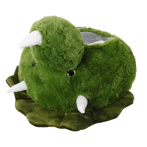 Healeved Triceratops Ausgestopft Für Kappe Dekoration Neuheit Hüte Funky Kind Dinosaurier-kopfbedeckung Plüsch-dinosaurier-hut Lustig Karikatur Party Green Pp Baumwolle Healeved Triceratops Ausgestopft Für Kappe Dekoration Neuheit Hüte Funky Kind Dinosaurier-kopfbedeckung Plüsch-dinosaurier-hut Lustig Karikatur Party Green Pp Baumwolle von Healeved