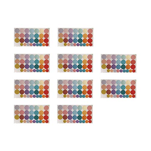 10 Blatt Aufkleber Geschenk Siegel 10 Blatt Aufkleber Geschenk Siegel von Healifty