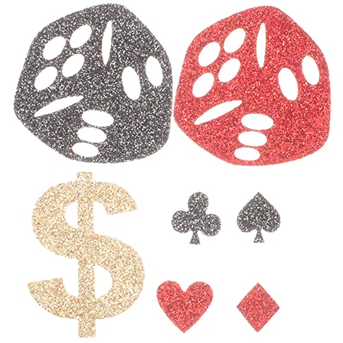 2Taschen Glitzerndes Poker Konfetti für Party Tischdekoration für Junggesellenabschied und Festliche Anlässe aus Hochwertigem Vliesstoff 2Taschen Glitzerndes Poker Konfetti für Party Tischdekoration für Junggesellenabschied und Festliche Anlässe aus Hochwertigem Vliesstoff von Healifty