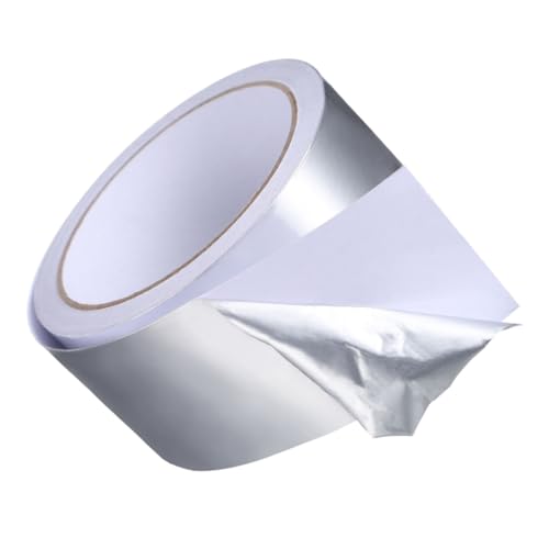 Healifty 1 Rolle Folienband Klempnerband Schweres Klebeband Hochtemperaturband Isolierband Aluminiumband Zur Isolierung Metallband Auspuffband Hochtemperaturband Aluminiumfolie Healifty 1 Rolle Folienband Klempnerband Schweres Klebeband Hochtemperaturband Isolierband Aluminiumband Zur Isolierung Metallband Auspuffband Hochtemperaturband Aluminiumfolie von Healifty