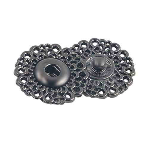 Healifty 10 Druckknöpfe zum Aufnähen, Metall, Druckknöpfe, Hosenbund, für Blazer, Anzüge, Mäntel, Uniform, Jacke, 30 mm Healifty 10 Druckknöpfe zum Aufnähen, Metall, Druckknöpfe, Hosenbund, für Blazer, Anzüge, Mäntel, Uniform, Jacke, 30 mm von Healifty
