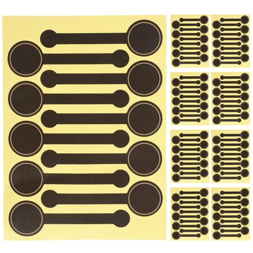 Healifty 100 Stück Handgefertigte Siegel-Aufkleber, Selbstklebend, Lange Etiketten für Heimwerker, Geschenkverpackung, Dekoratives Backen, Paster Wrapping Healifty 100 Stück Handgefertigte Siegel-Aufkleber, Selbstklebend, Lange Etiketten für Heimwerker, Geschenkverpackung, Dekoratives Backen, Paster Wrapping von Healifty