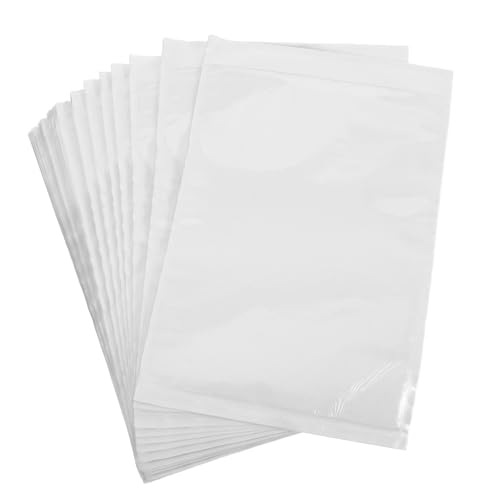 Healifty 100 Stück Selbstklebende Versandtaschen Transparente Dokumentenumschläge mit Sichtfenster für Lieferscheine und Rechnungen Einfache Handhabung für Versand von Healifty