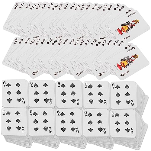 Healifty 10Sätze Pokerkarten Kleine Spielkarten für Kinderpartys Reisen und Outdoor Aktivitäten Spaß für Kompakt und Leicht zu Verstauen Healifty 10Sätze Pokerkarten Kleine Spielkarten für Kinderpartys Reisen und Outdoor Aktivitäten Spaß für Kompakt und Leicht zu Verstauen von Healifty