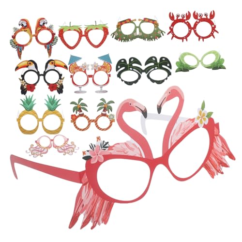 Healifty 12 Stück Hawaii Partybrillen Lustige Pappbrillen für Mottopartys Fotorequisiten und Sommerfeiern Farbenfrohe Accessoires für Unvergessliche Healifty 12 Stück Hawaii Partybrillen Lustige Pappbrillen für Mottopartys Fotorequisiten und Sommerfeiern Farbenfrohe Accessoires für Unvergessliche von Healifty