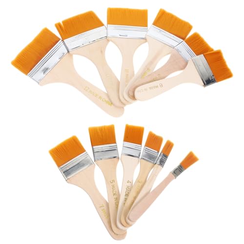 Healifty 12 Stück Kreidefarbe Wachspinsel Set Naturborsten Runde Pinsel Werkzeug für Möbel Wohnkultur Wachsen Healifty 12 Stück Kreidefarbe Wachspinsel Set Naturborsten Runde Pinsel Werkzeug für Möbel Wohnkultur Wachsen von Healifty