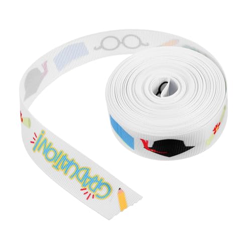 Healifty 1Rolle DIY Geschenkbänder Zur Abschlussfeier Yards Glänzendes Polyesterband Mit Heißem Folientransfer Packband Für Bastelprojekte Healifty 1Rolle DIY Geschenkbänder Zur Abschlussfeier Yards Glänzendes Polyesterband Mit Heißem Folientransfer Packband Für Bastelprojekte von Healifty