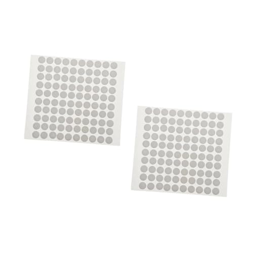 Healifty 2 Sätze Doppelseitiger Schaumklebstoff Auto Klebeband Klebrig Montage Klebeschaum Punkte Autozubehör Montieren Doppelseitiges Schaumklebeband Weiß 500 Stück * 2 von Healifty