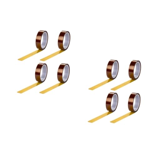 Healifty 2 Sätze Doppelseitiges Hitzebeständiges Klebeband Hochtemperatur Adhesives Tape Für Elektronik Diy Sublimation Praktisch Leicht Einfach Zu Verwenden 4 Rollen * 2 Healifty 2 Sätze Doppelseitiges Hitzebeständiges Klebeband Hochtemperatur Adhesives Tape Für Elektronik Diy Sublimation Praktisch Leicht Einfach Zu Verwenden 4 Rollen * 2 von Healifty