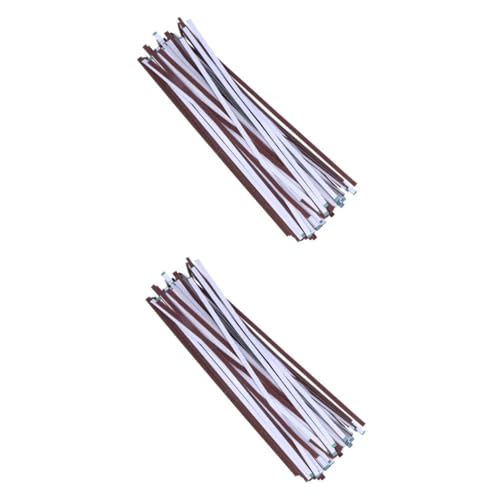 Healifty 2 Sätze Schleifpapiervertrag Schleifstreifen Selbstklebendes Schleifpapier 100 Stück * 2 von Healifty