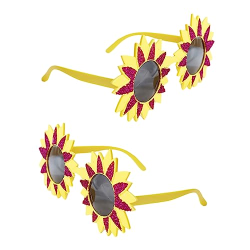 Healifty 2 Stück Sonnenblumen Partybrille Lustige Hawaii Sonnenbrille Kreative Requisiten für Kostümpartys Karneval und Cosplay Leicht und Bequem Einzigartiges Design Healifty 2 Stück Sonnenblumen Partybrille Lustige Hawaii Sonnenbrille Kreative Requisiten für Kostümpartys Karneval und Cosplay Leicht und Bequem Einzigartiges Design von Healifty