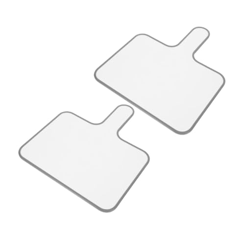 Healifty 2 Stück Tragbare Handheld Whiteboard Doppelseitige Schreibtafel für Interaktive Spiele Wettkampf und Klassenzimmeraktivitäten für Notizen und Abstimmungen von Healifty