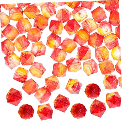 Healifty 200 Stück Unregelmäßige Transparente Acrylperlen für Schmuckherstellung und Diy Bastelprojekte Hochwertige Bastelperlen Bunten Farben für Kreative Bastelideen von Healifty