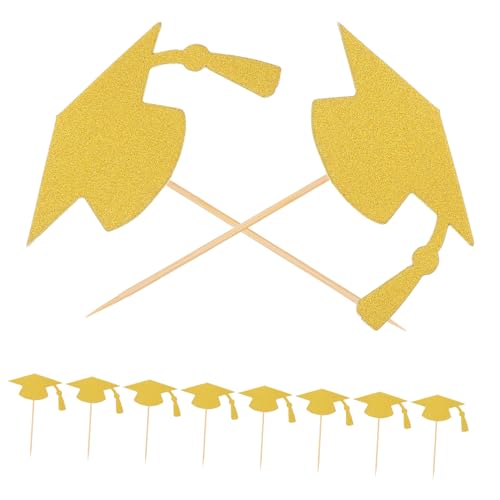Healifty 24 Stück Kuchendekorationen Für Die Abschlusssaison Tischdekorationen Für Den Abschluss Abschlusshut Cupcake Topper Abschlussdekorationen Kuchenaufsätze Abschlussfeier Healifty 24 Stück Kuchendekorationen Für Die Abschlusssaison Tischdekorationen Für Den Abschluss Abschlusshut Cupcake Topper Abschlussdekorationen Kuchenaufsätze Abschlussfeier von Healifty