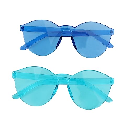 Healifty 2Stücke Lustige Sonnenbrillen aus Retro Modedesign für Partys und Festivals Stylische Cosplay Requisiten für Männer und Frauen für Geburtstagsfeiern von Healifty