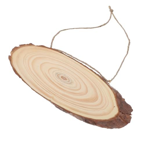 Healifty 2Stücke Natürliche Holzscheiben DIY Oval Breit für Kreative Bastelprojekte Geschenkanhänger und Dekorationen Healifty 2Stücke Natürliche Holzscheiben DIY Oval Breit für Kreative Bastelprojekte Geschenkanhänger und Dekorationen von Healifty