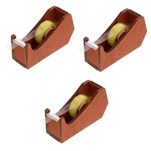 Healifty 3 Stück Klebebandschneider für das Büro wickeln Minimalistisch Bandhalter ziehen um klebrig abklebeband kawaii Klebebandabroller Tragbarer Klebebandspender Holz Healifty 3 Stück Klebebandschneider für das Büro wickeln Minimalistisch Bandhalter ziehen um klebrig abklebeband kawaii Klebebandabroller Tragbarer Klebebandspender Holz von Healifty
