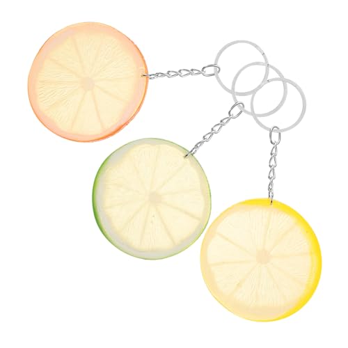 Healifty 3 Stück Künstliche Frucht Anhänger für Handtaschen Erfrischende Zitronenscheiben Charms für Frauen für Taschen und Schlüssel Healifty 3 Stück Künstliche Frucht Anhänger für Handtaschen Erfrischende Zitronenscheiben Charms für Frauen für Taschen und Schlüssel von Healifty
