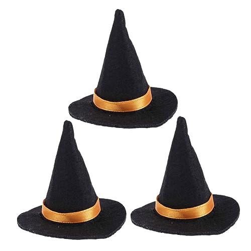 Healifty 3Stücke Mini Hexenhüte für Weinflaschen Halloween Party Dekoration Kleine Hüte für Kreative Flaschendekoration Langlebige und Sichere Halloween Requisiten Healifty 3Stücke Mini Hexenhüte für Weinflaschen Halloween Party Dekoration Kleine Hüte für Kreative Flaschendekoration Langlebige und Sichere Halloween Requisiten von Healifty