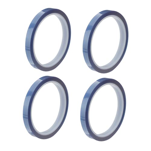Healifty 4 Rollen Hochtemperaturband Hitzebeständiges Klebeband für Elektronik für Schaltkreise kein Kleberückstand Vielseitig Einsetzbar Zuverlässige Haftung von Healifty