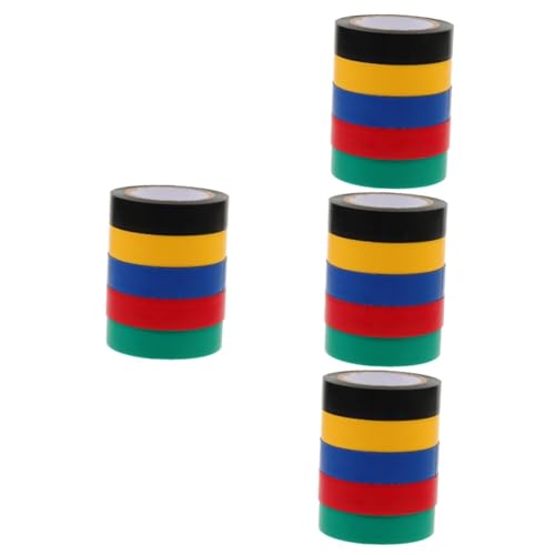 Healifty 4 Sätze Isolierband Weiß Aus -klebeband Zweck Multi Streifen Blau Farbiges Klebeband Ziehen Um Gaffers Tape Elektrisches Klebeband Im Freien Elektrisches Band Pvc 5 Rollen * 4 Healifty 4 Sätze Isolierband Weiß Aus -klebeband Zweck Multi Streifen Blau Farbiges Klebeband Ziehen Um Gaffers Tape Elektrisches Klebeband Im Freien Elektrisches Band Pvc 5 Rollen * 4 von Healifty