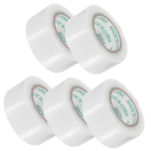 Healifty 5 Rollen Transparentes Verpackungsband Hochleistungsband Versandband Hochleistungs Packband Zum Verschließen Klebeband Für Den Versand Hochleistungs Packband Klares Versandband Healifty 5 Rollen Transparentes Verpackungsband Hochleistungsband Versandband Hochleistungs Packband Zum Verschließen Klebeband Für Den Versand Hochleistungs Packband Klares Versandband von Healifty