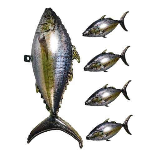 Healifty 5 Stück Realistische Ocean Tier Deko für Geburtstagsfeiern Aluminium Ballons für Angler Partys und Sommerliche Anlässe Healifty 5 Stück Realistische Ocean Tier Deko für Geburtstagsfeiern Aluminium Ballons für Angler Partys und Sommerliche Anlässe von Healifty