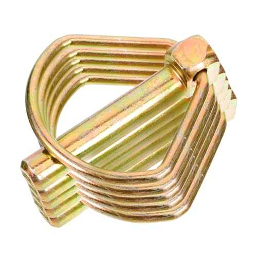 Healifty 5 Stück Verkaufszubehör d ringe quick release Karabinerhaken Schnellverschluss stabilit Torschloss großer Riegel Wellensicherungsstift Schwerlast-Klappstecker Q235 Kohlenstoffstahl von Healifty