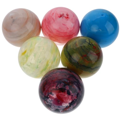 Healifty 6 Stück Kaugummiautomatenkapseln 3. 1 Mehrfarbige Leuchtende Farben Kleine Leere Behälter Bälle Goodie Bags Füllmaterial Süßigkeiten Partygeschenke (6 Farben) von Healifty