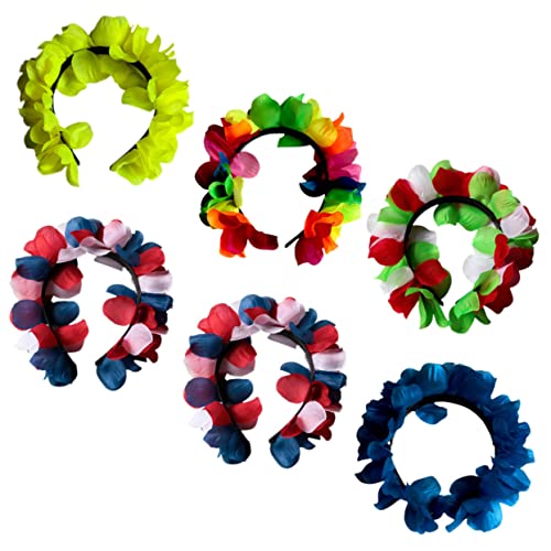 Healifty 6 Stück Teiliges Blumen Haarband für Festivals und Strandpartys Hawaiianische Party Haaraccessoires für Cosplay und Geburtstagsfeiern Farbenfrohes Design Healifty 6 Stück Teiliges Blumen Haarband für Festivals und Strandpartys Hawaiianische Party Haaraccessoires für Cosplay und Geburtstagsfeiern Farbenfrohes Design von Healifty