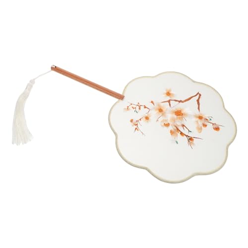 Healifty Bestickter Chinesischer Handfächer mit Quaste für Frauen für Hochzeiten Bühnenauftritte Stilvolles Accessoire zur Abkühlung Healifty Bestickter Chinesischer Handfächer mit Quaste für Frauen für Hochzeiten Bühnenauftritte Stilvolles Accessoire zur Abkühlung von Healifty