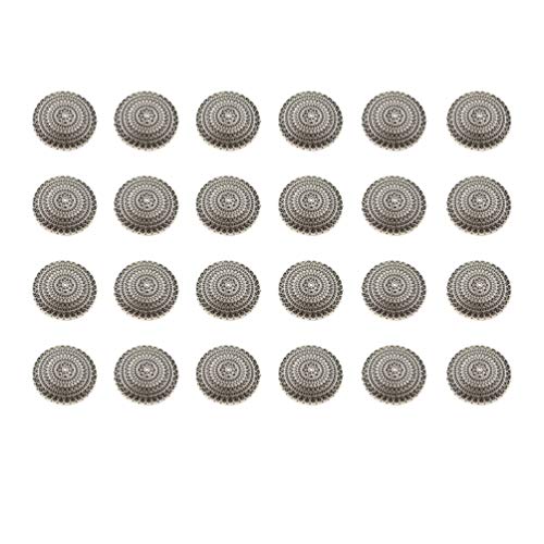 Healifty Blazer Knöpfe Silber 100 Stücke Anzug Knöpfe Vintage Kleidung Knöpfe Silber 25Mm Uniform Jacke Hut Mantel Tasche Lederhandwerk Diy Bastelzubehör Healifty Blazer Knöpfe Silber 100 Stücke Anzug Knöpfe Vintage Kleidung Knöpfe Silber 25Mm Uniform Jacke Hut Mantel Tasche Lederhandwerk Diy Bastelzubehör von Healifty