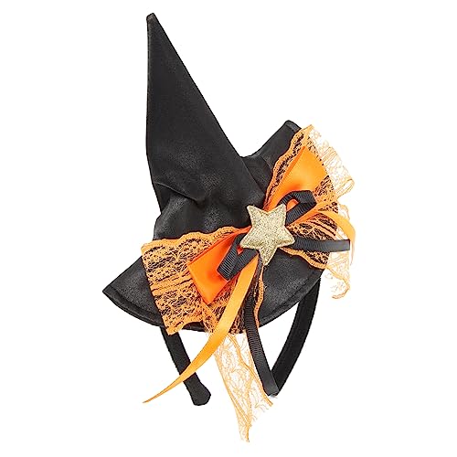 Healifty Halloween Cosplay Haarband Mit Hexenhut Einzigartiger Kopfschmuck Für Erwachsene Accessoire Für Halloween Party Und Kostüm Healifty Halloween Cosplay Haarband Mit Hexenhut Einzigartiger Kopfschmuck Für Erwachsene Accessoire Für Halloween Party Und Kostüm von Healifty