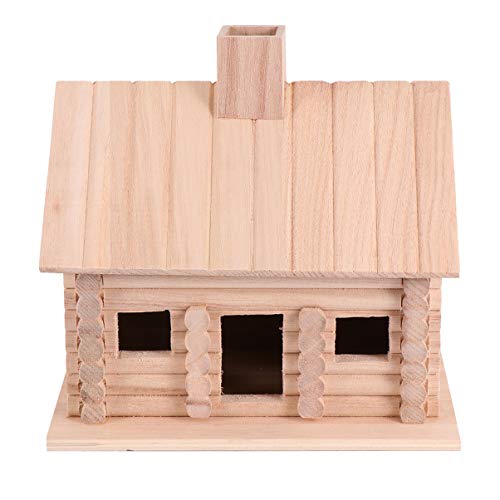 Healifty Holz Vogelhaus für Außenbereich Kreatives Nistkästchen Dekoration für Garten Geeignet für Kleine Vögel Wie Kanarienvögel und Papageien Holzfarbe mit Stabilem Grund Healifty Holz Vogelhaus für Außenbereich Kreatives Nistkästchen Dekoration für Garten Geeignet für Kleine Vögel Wie Kanarienvögel und Papageien Holzfarbe mit Stabilem Grund von Healifty
