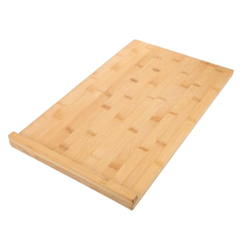 Healifty Holzschneidebrett Hölzernes Wurstplatten Küchenschneidebrett Zum Servieren Von Brot Fleisch Obst Und Käse Metzgerblock von Healifty