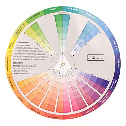 Kreative Farbrad Farbe Mischen Lernanleitung Kunstunterricht Lehrwerkzeug Farbrad Farbe Lernkarte von Healifty