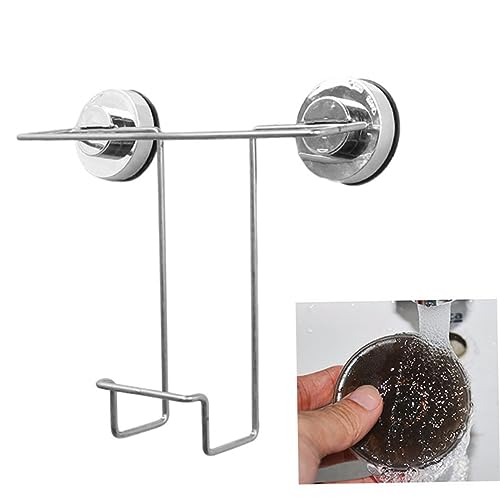 Healifty Magazinehalter ohne Bohren mit Starkem Saugfuß aus Vielseitiger Zeitungs und Magazinhalter für Bad und Toilette Einfache Montage ohne Schrauben Platzsparender Wandkorb für Saubere von Healifty