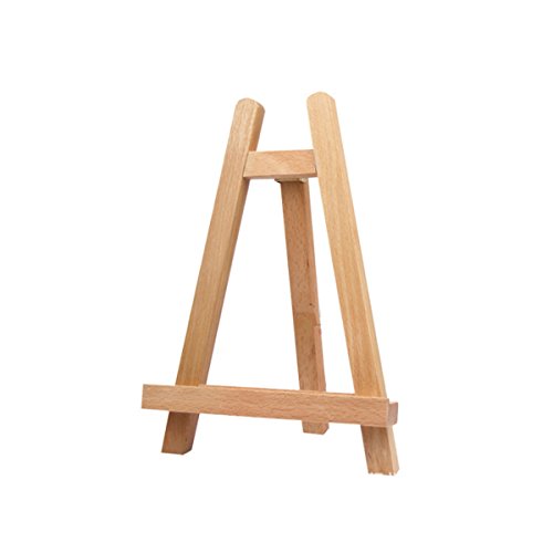 Healifty Mini-Staffelei aus Holz, 27,5 cm, A-Rahmen, Staffelei für Fotos, Malerei, tragbarer Stativhalter Healifty Mini-Staffelei aus Holz, 27,5 cm, A-Rahmen, Staffelei für Fotos, Malerei, tragbarer Stativhalter von Healifty